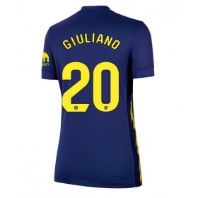 Atletico Madrid Giuliano Simeone #20 Borta Kläder Dam 2025-26 Kortärmad